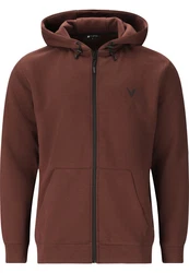 Virtus Sweatjacke Sweatshirt Taro Braun/Dunkelrot/Bordeaux/Dunkelbraun/Orange