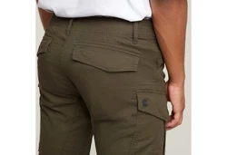 G-STAR Cargohose Rovic Cargo Regular Tapered Khaki/Dunkelgrün
