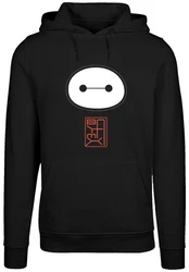F4NT4STIC Kapuzenpullover Big Hero 6 Baymax Rot/Schwarz/Gelb