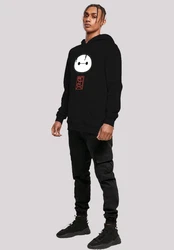 F4NT4STIC Kapuzenpullover Big Hero 6 Baymax Rot/Schwarz/Gelb
