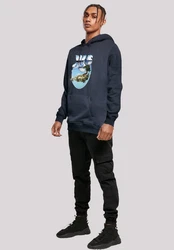 F4NT4STIC Kapuzenpullover YES Chrome Island Dunkelblau/Blau/Hellblau