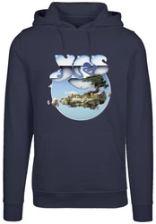 F4NT4STIC Kapuzenpullover YES Chrome Island Dunkelblau/Blau/Hellblau