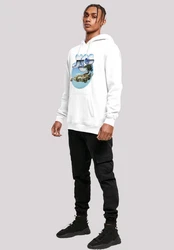 F4NT4STIC Kapuzenpullover YES Chrome Island Hellblau/Schwarz/Dunkelblau/Weiß/Grau