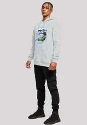 F4NT4STIC Kapuzenpullover YES Chrome Island Grau/Hellgrau/Silber