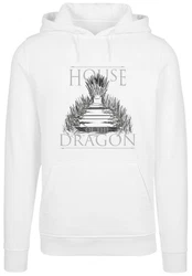 F4NT4STIC Kapuzenpullover House Of The Dragon Throne Weiß/Grau/Rot/Hellgrün/Hellgrau/Lila