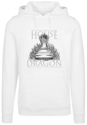 F4NT4STIC Kapuzenpullover House Of The Dragon Throne Weiß/Grau/Rot/Hellgrün/Hellgrau/Lila