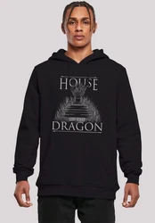 F4NT4STIC Kapuzenpullover House Of The Dragon Throne Schwarz/Braun/Rot/Grau/Dunkelgrau