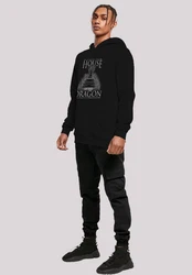 F4NT4STIC Kapuzenpullover House Of The Dragon Throne Schwarz/Braun/Rot/Grau/Dunkelgrau