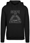 F4NT4STIC Kapuzenpullover House Of The Dragon Throne Schwarz/Braun/Rot/Grau/Dunkelgrau