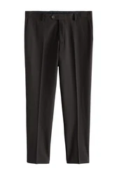 Next Motion Flex Stretch Anzug Slim Fit Hose Dunkelbraun/Khaki/Braun/Schwarz/Grau