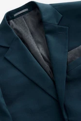 Next Baukastensakko Slim Fit Anzugsakko Türkis/Hellblau/Blau/Dunkelblau