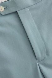 Next Anzughose Motion Flex Tailored Fit (1) Hellblau/Blau/Grün/Türkis