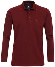 Langarm-Poloshirt