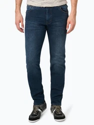 bugatti Slim-fit Jeans Dunkelblau/Blau