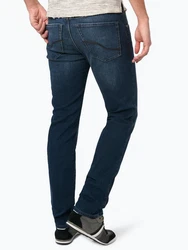 bugatti Slim-fit Jeans Dunkelblau/Blau