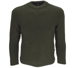 Blauer Peter Rundhalspullover Blau