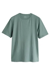 Next Essential T-Shirt mit Rundhalsausschnitt Grün/Dunkelgrün/Hellgrün