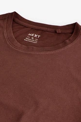 Next Essential T-Shirt mit Rundhalsausschnitt Rot/Braun/Orange/Dunkelrot