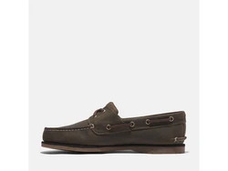 Timberland Classic Boat Shoe Bootsschuh Dunkelgrün/Khaki/Braun