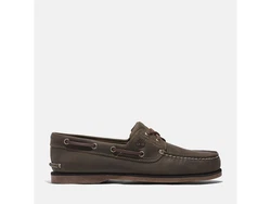 Timberland Classic Boat Shoe Bootsschuh Dunkelgrün/Khaki/Braun