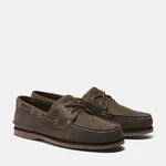 Timberland Classic Boat Shoe Bootsschuh Dunkelgrün/Khaki/Braun