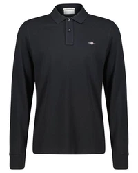 GANT Shirt Poloshirt (1-tlg) Schwarz