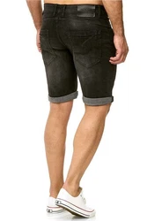 Indicode Shorts KADEN HOLES Schwarz/Braun/Dunkelgrau/Dunkelbraun/Khaki