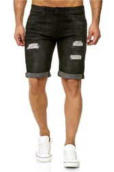 Indicode Shorts KADEN HOLES Schwarz/Braun/Dunkelgrau/Dunkelbraun/Khaki