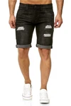 Indicode Shorts KADEN HOLES Schwarz/Braun/Dunkelgrau/Dunkelbraun/Khaki