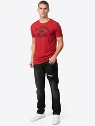 Lonsdale T-Shirt Original Dunkelrot/Rot