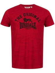 Lonsdale T-Shirt Original Dunkelrot/Rot