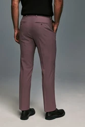 Next Anzughose Motion Flex Tailored Fit (1) Rosa/Lila