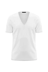 Drykorn T-Shirt Quentin Slim Fit Weiß/Creme/Grau