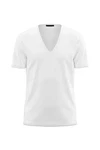 Drykorn T-Shirt Quentin Slim Fit Weiß/Creme/Grau
