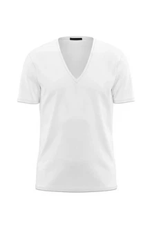 Drykorn T-Shirt Quentin Slim Fit Weiß/Creme/Grau