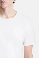 Drykorn Kurzarmshirt T-Shirt Kendrick Weiß/Grau/Creme