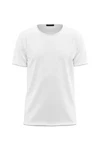 Drykorn Kurzarmshirt T-Shirt Kendrick Weiß/Grau/Creme