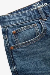 Next Loose-fit Jeans Blau/Hellblau