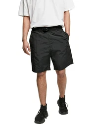 Urban Classics Herren Adjustable Nylon Shorts Schwarz