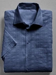 Witt Funktionshemd Hemd Blau/Dunkelblau/Grau