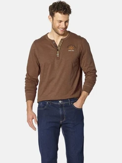 Babista Langarmshirt DANIVECCI mit Stickerei auf der Brust Babista Langarmshirt DANIVECCI mit Stickerei auf der Brust