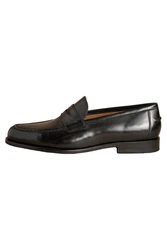 Next Signature Penny Loafer Schwarz/Braun