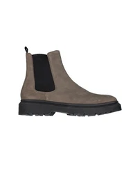 Boots aus Leder Schnrboots