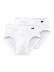 Schiesser Slip Herren Slips und Shorts (basic) Weiß/Creme
