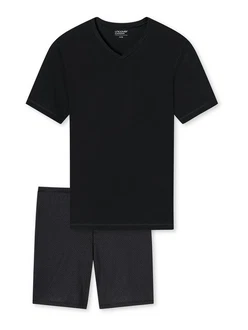 Schiesser Pyjama Herren Schlafanzug (2-tlg)