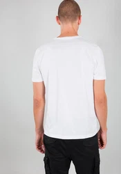 Alpha Industries Herren Basic T-Shirt Weiß