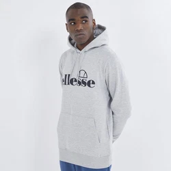 Ellesse Hoodie Oodia OH Hoody graumeliert/schwarz