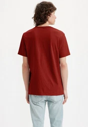Levi's V-Shirt LE ORIGINAL HM VNECK rostbraun