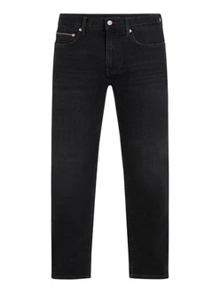 Tommy Hilfiger Slim-fit-Jeans SLIM BLEECKER schwarz