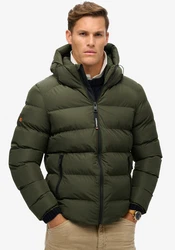 Superdry Jacke Dunkelgrün/Grün